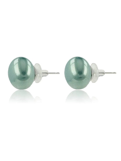 Ishhaara Pearl Statement Studs Electric