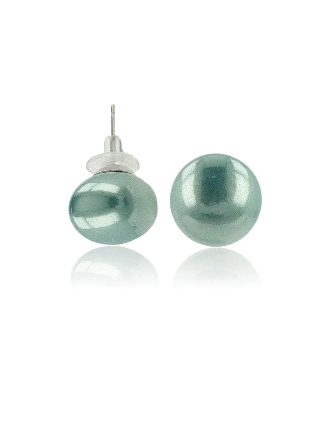 Ishhaara Pearl Statement Studs Electric