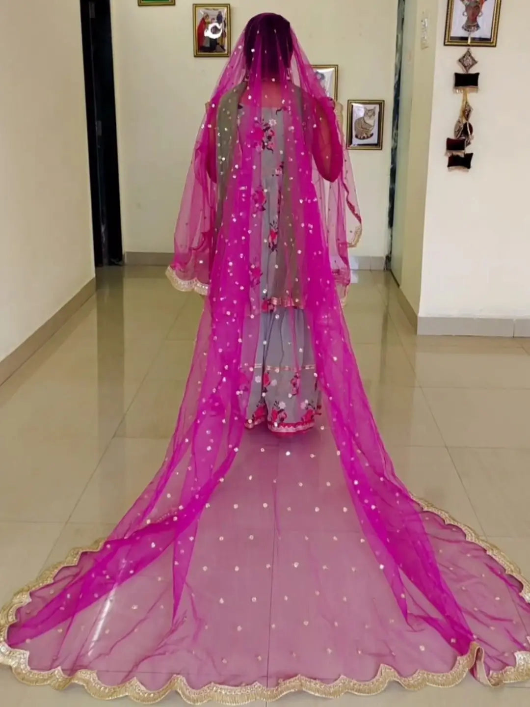 Ishhaara 3 Meter Long Bridal Dupatta