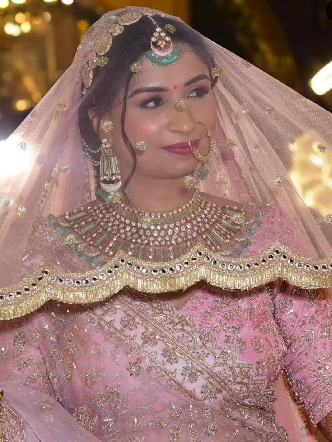 Ishhaara 4 Meter Long Veil Bridal Dupatta
