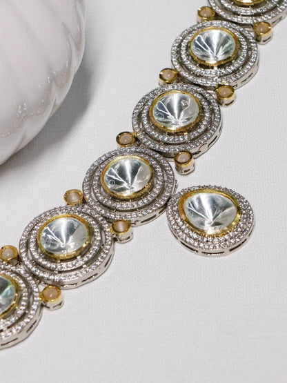 Ishhaara Ad Stone Kundan Choker Set