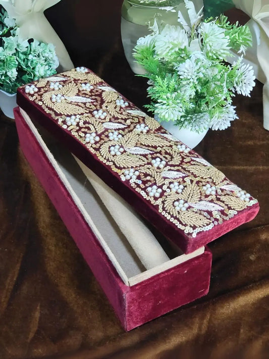 Ishhaara Alpine Red Bangle Chooda Box