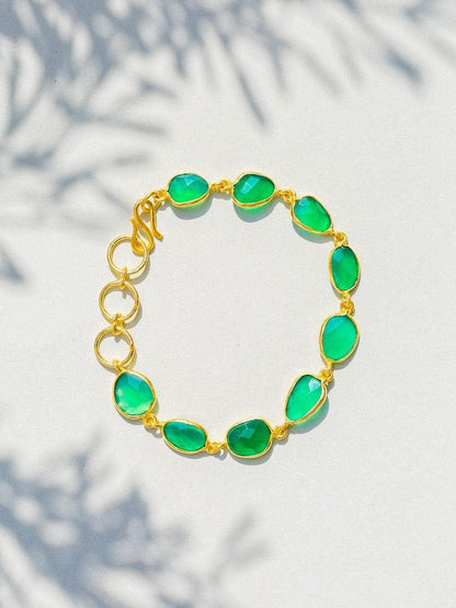Ishhaara Bandgee Kallra In Jasper Sparkler Bracelet