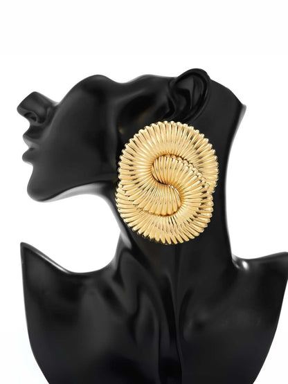 Ishhaara Bold Twisted Earrings