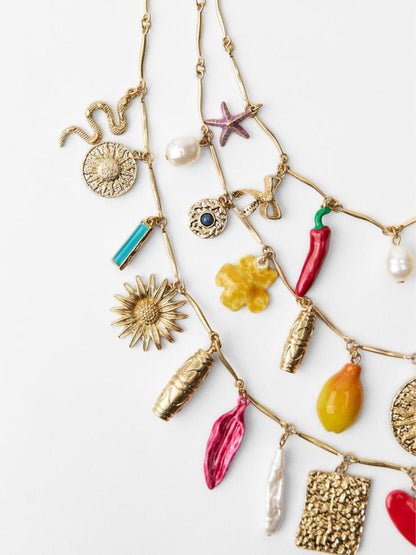 Ishhaara Carnival Cascade Necklace