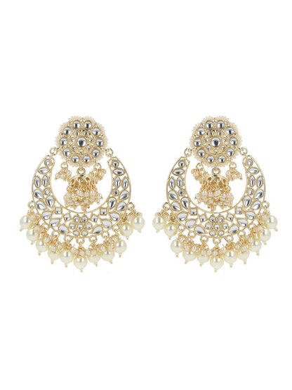 Ishhaara Centre Jumki Chandbali Earrings