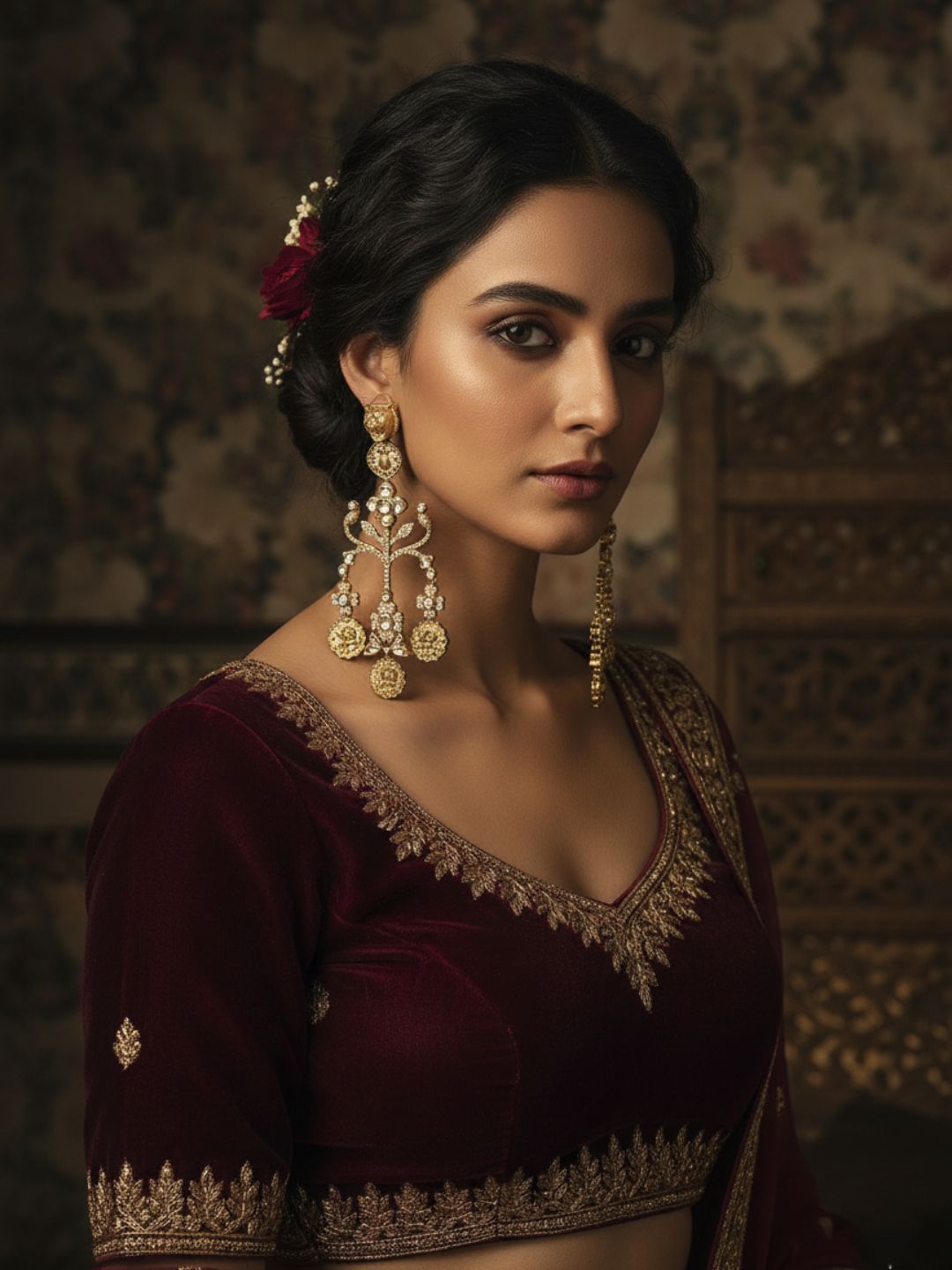 Ishhaara Chandelier Earrings