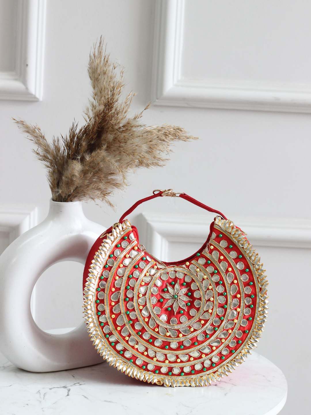 Ishhaara Chandrika Crescent Bag