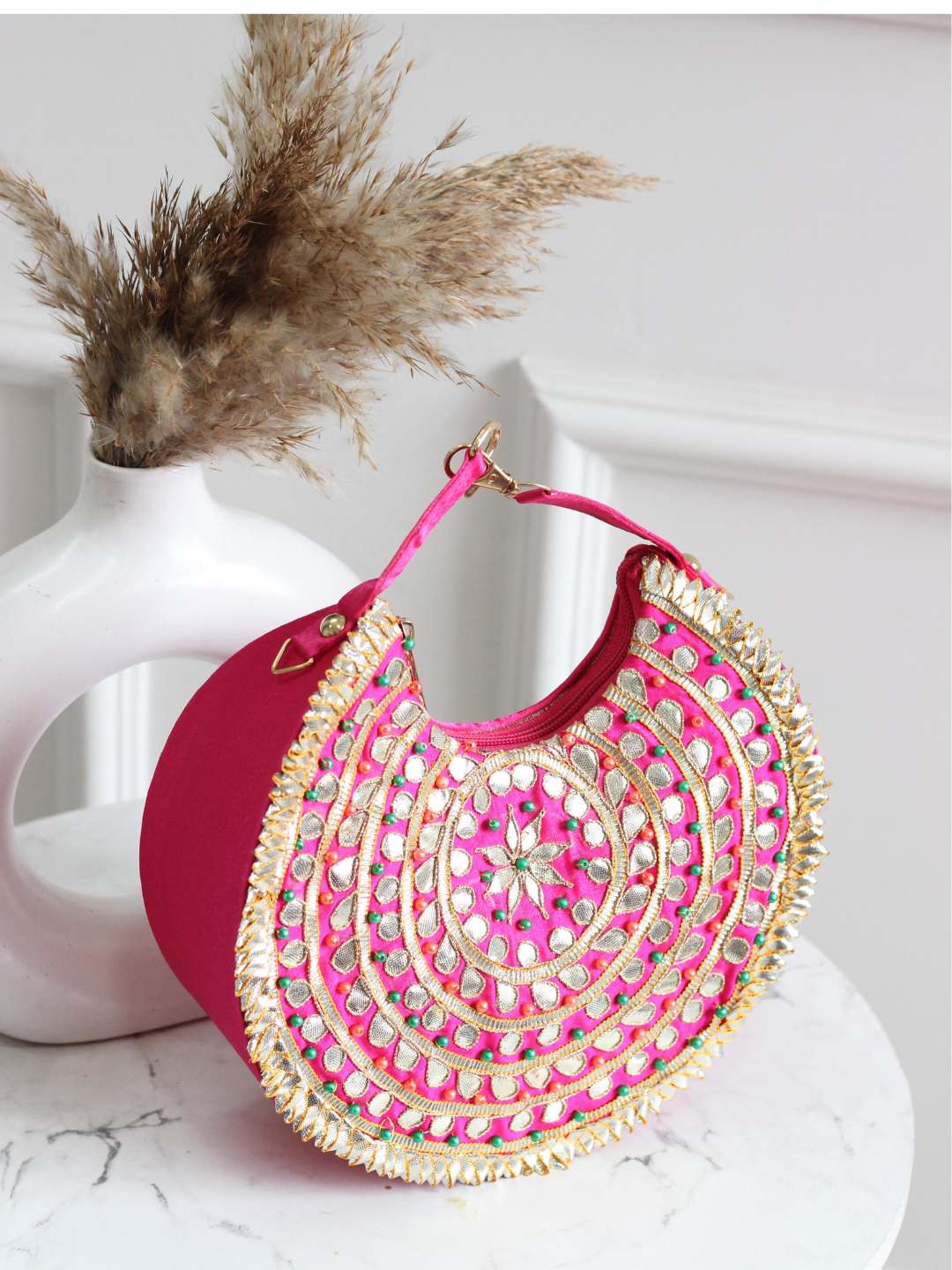Ishhaara Chandrika Crescent Bag