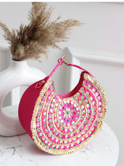 Ishhaara Chandrika Crescent Bag