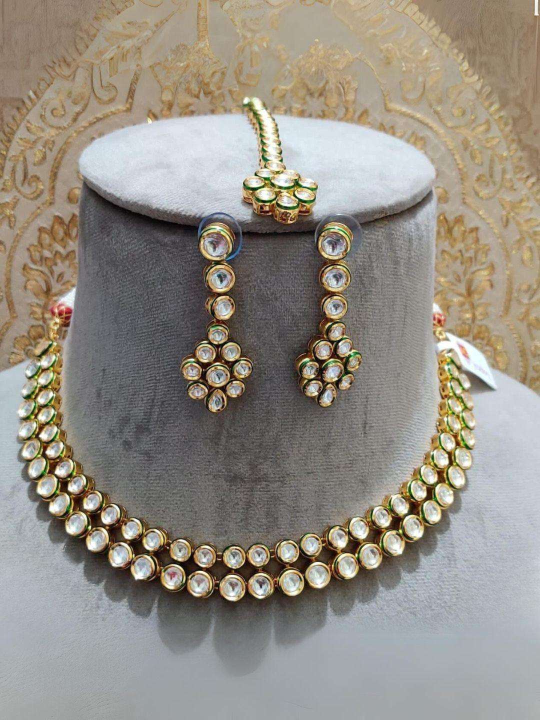 Ishhaara Classic 2 Line Kundan Set