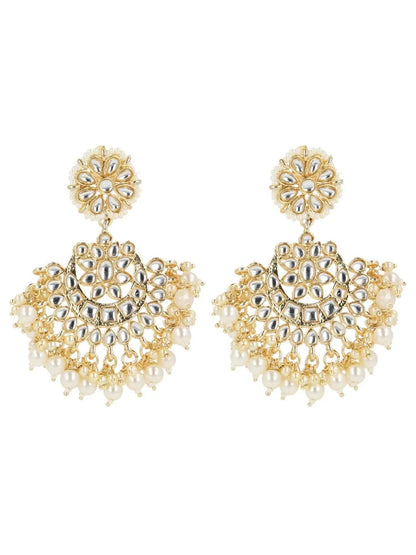 Ishhaara Classic Chandbali Earrings