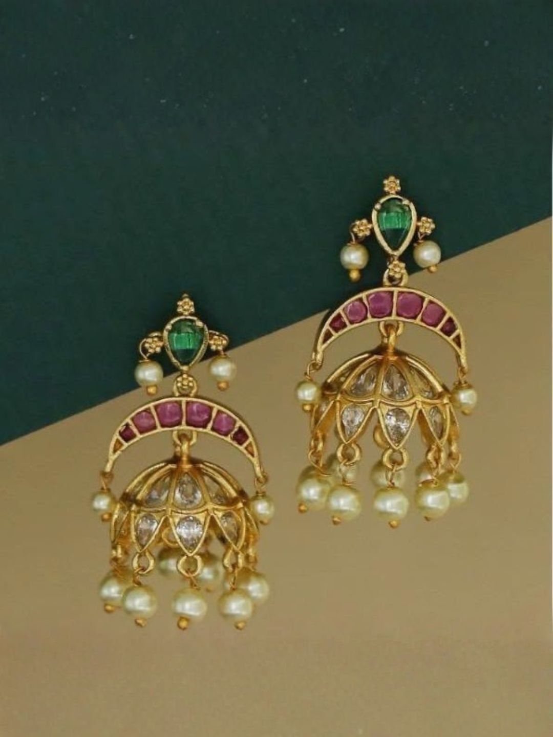Ishhaara Classic Kemp Jhumka