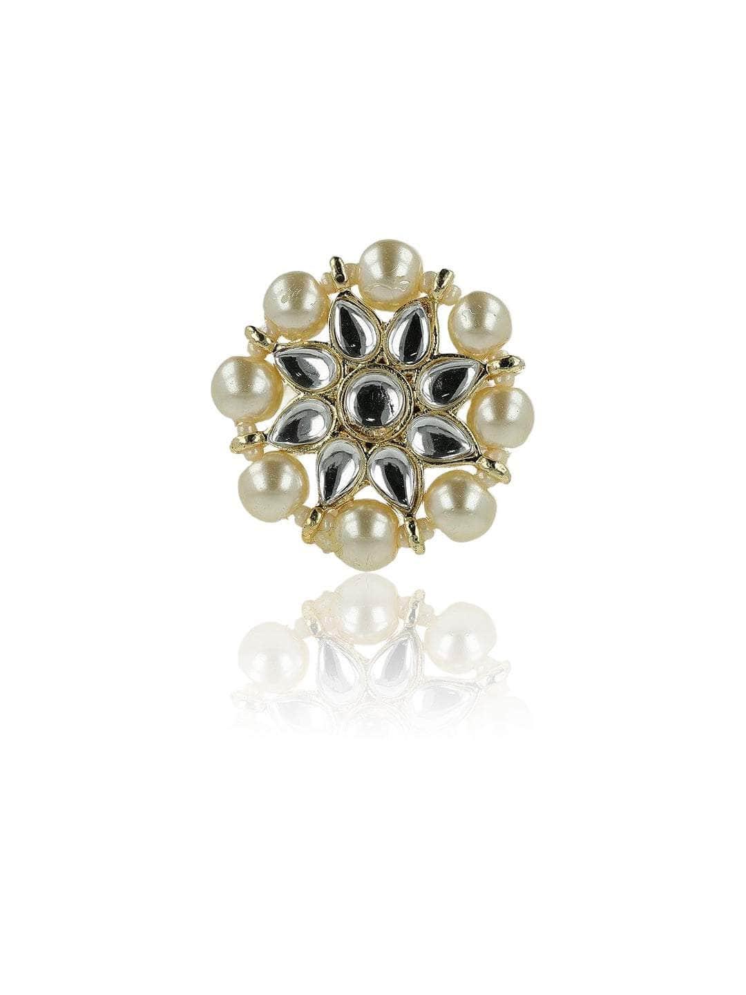 Ishhaara Classic Kundan Design Ring