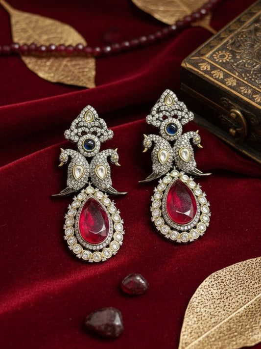 Ishhaara Contemporary Drop Dangler Earrings