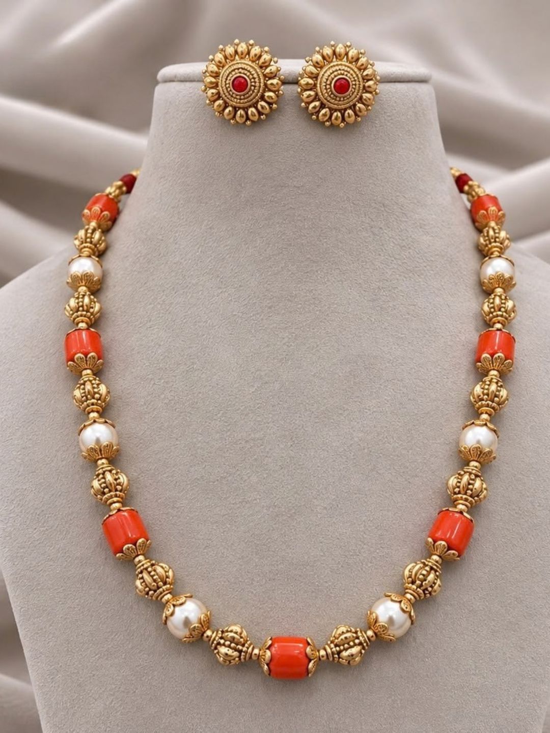 Ishhaara Coral Beads Mala