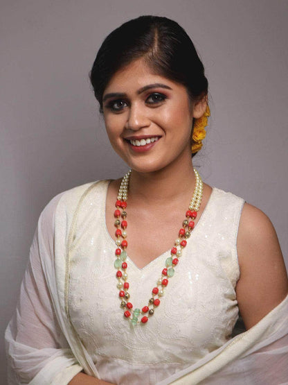 Ishhaara Coral Double Layer Haar