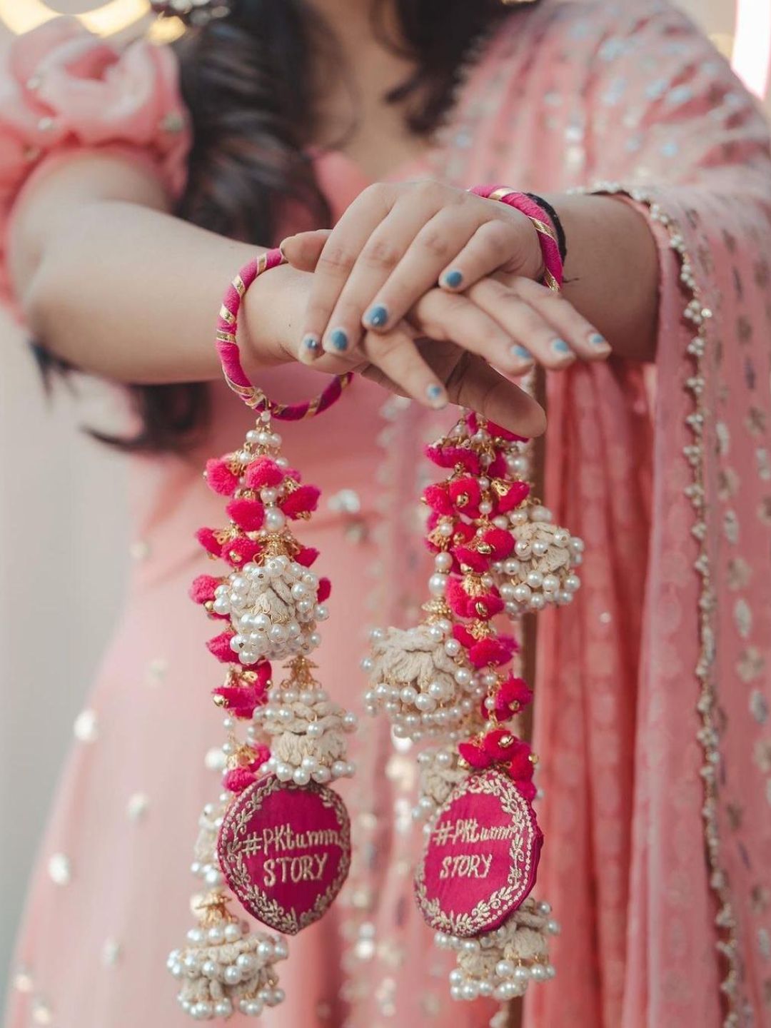 Ishhaara Customised Floral Kaleera