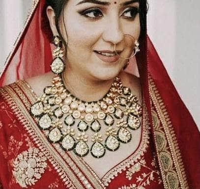 Ishhaara Cut Kundan Drop Tassel Outline Set