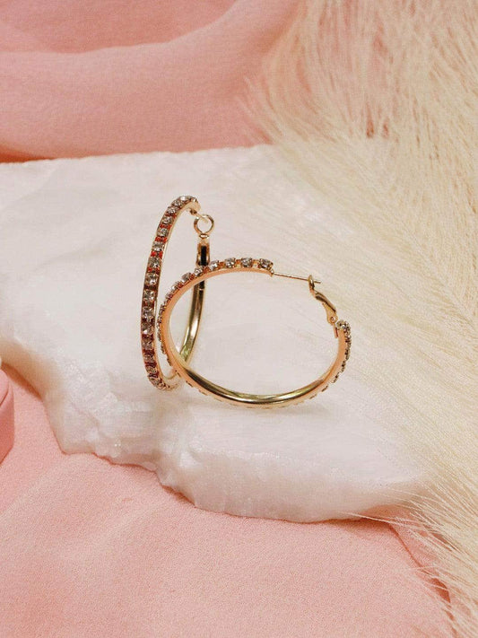 Ishhaara Diamond Eternity Hoops