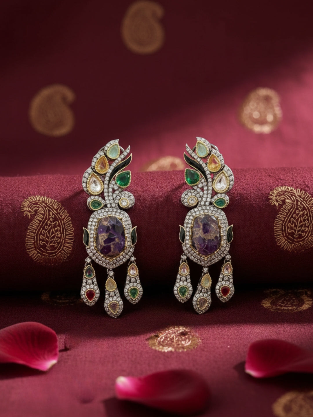 Ishhaara Doublet Stone Danglers