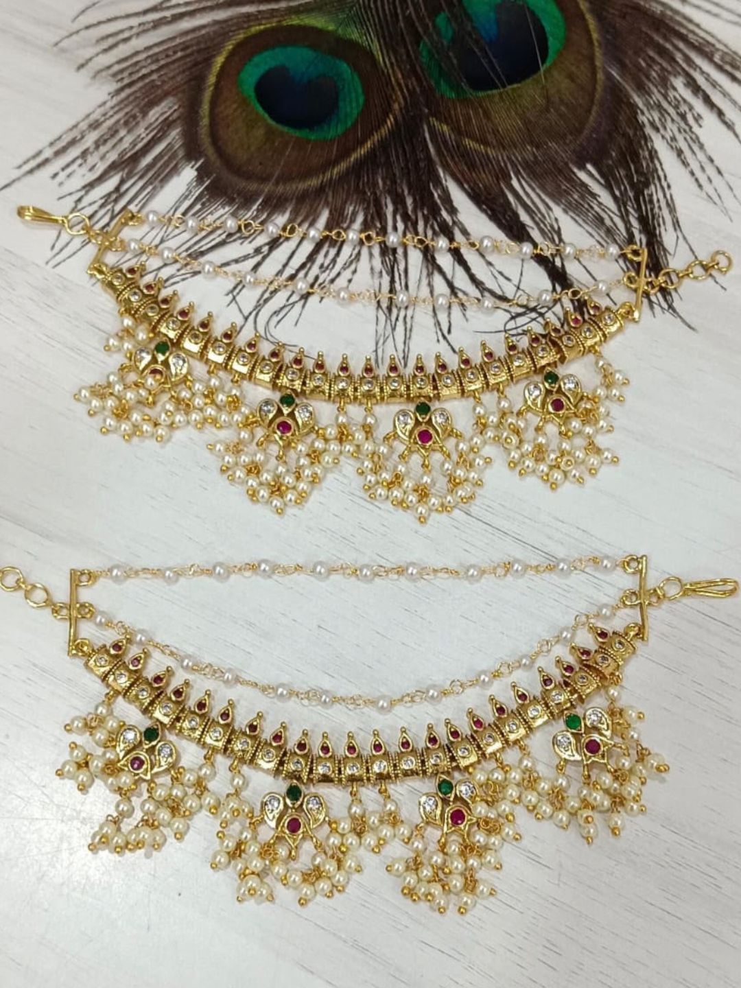Ishhaara Elegant Guttapusalu Earchains