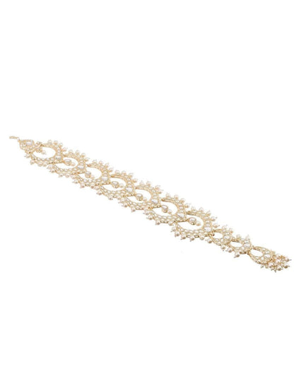 Ishhaara Elegant Kundan Hair Accessories