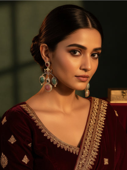 Ishhaara Exclusive Hand Crafted Earrings Inspired By Sabyasachi