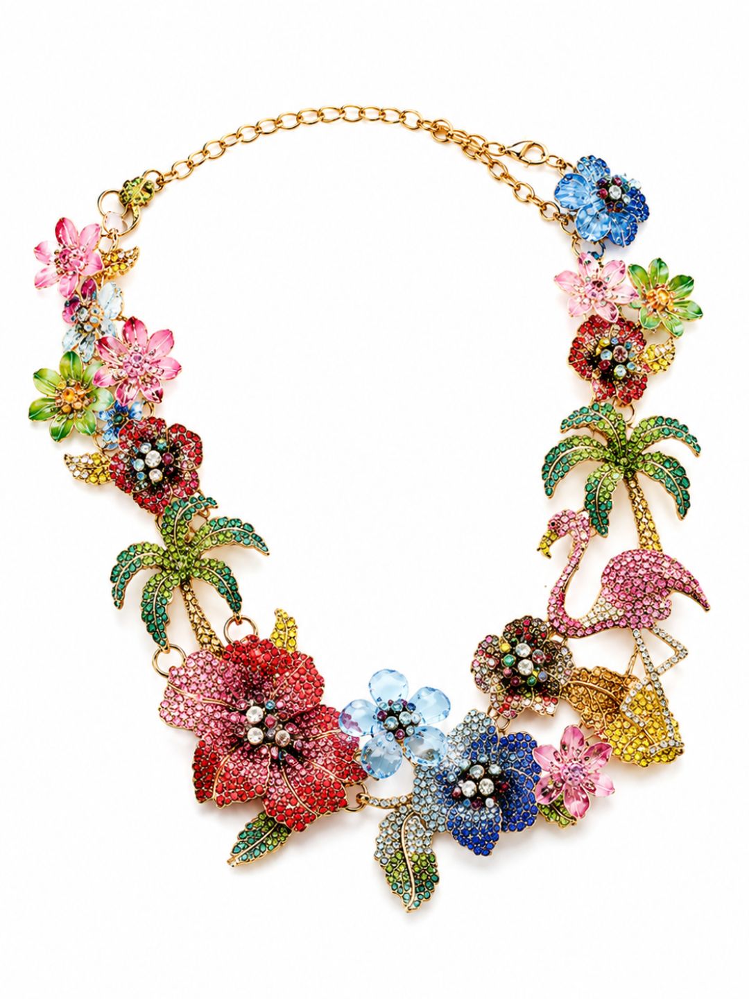 Ishhaara Flora Flame Necklace