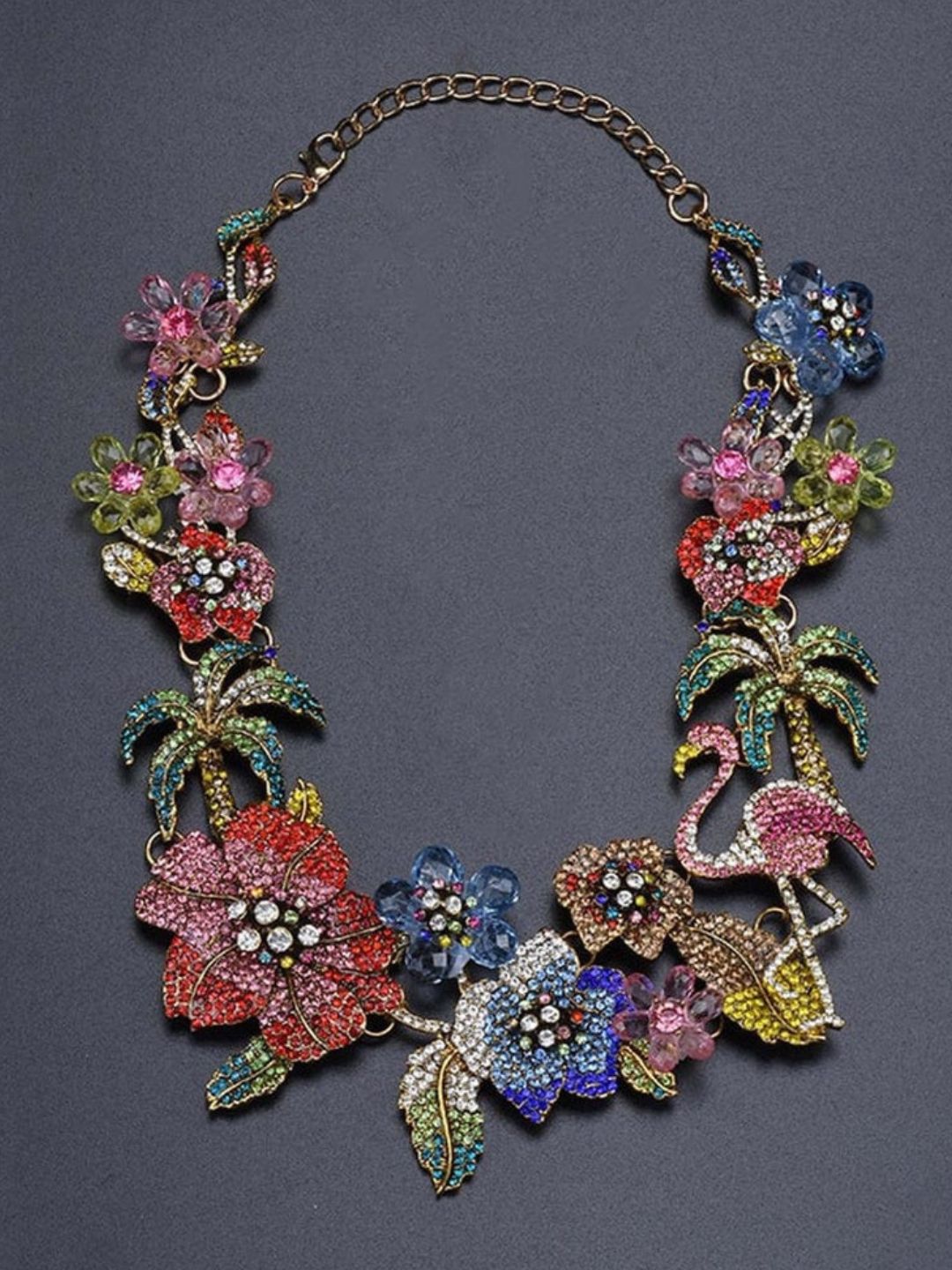 Ishhaara Flora Flame Necklace