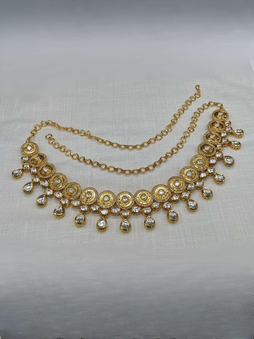 Ishhaara Gold Plated Antique Kamarband