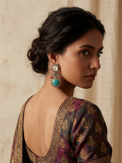 Ishhaara Graceful Multicolor Contemporary Earrings