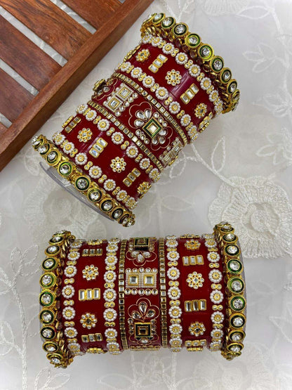 Ishhaara Hand Crafted Traditional Rajasthani Chuda Bangles