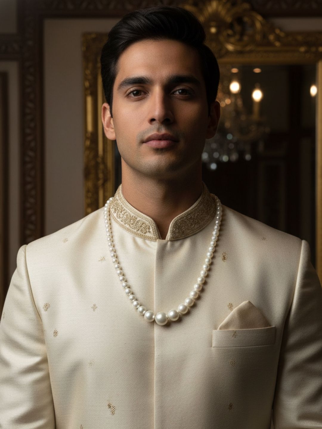 Ishhaara Handcrafted Pearl Beaded Necklace
