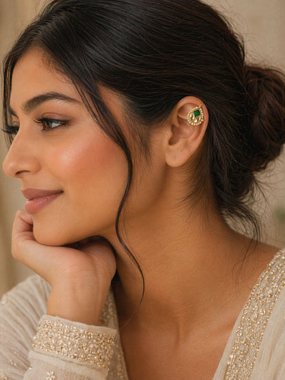 Ishhaara Jadau Kundan Bugadi Earrings