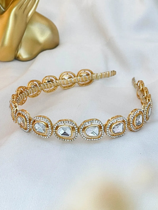 Ishhaara Jadau Kundan Head Band