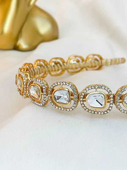 Ishhaara Jadau Kundan Head Band