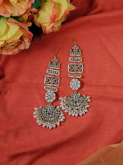 Ishhaara Jasmin Bhasin In Rajwadi Earring With Holder