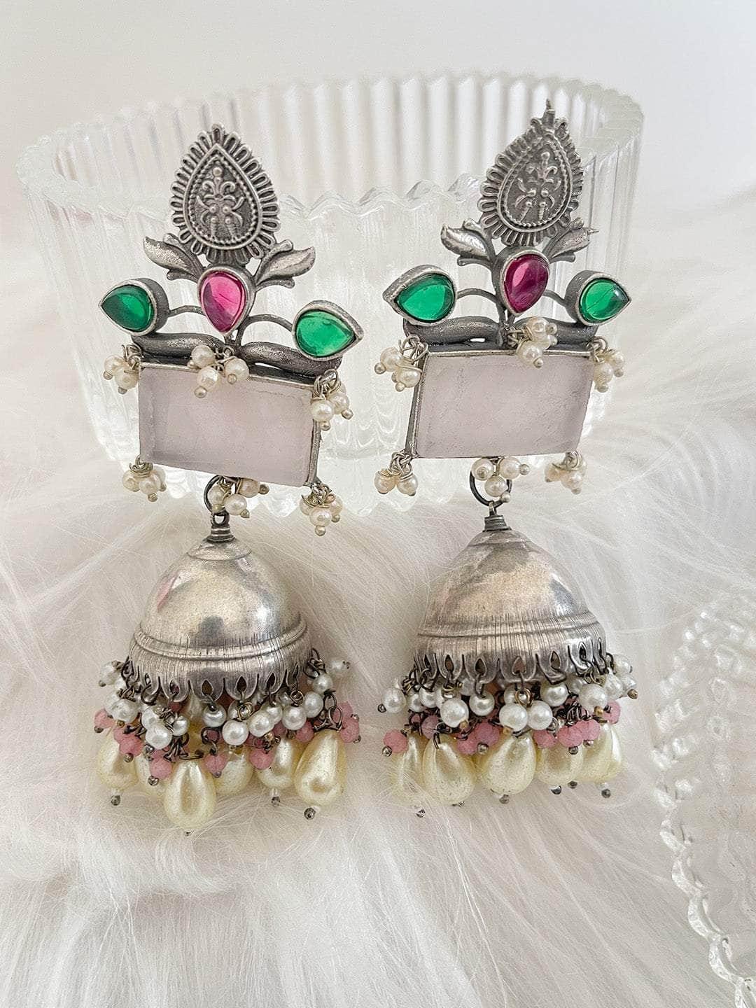 Ishhaara Sanjana Sanghi In Jhill Mill Jhumka Earrings