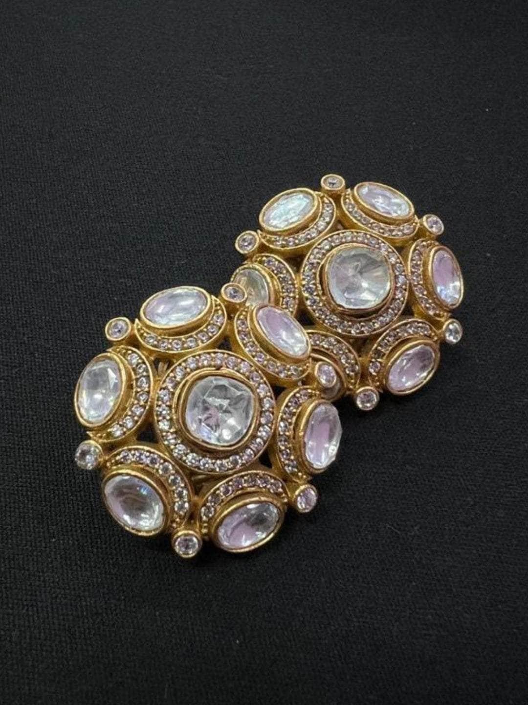Ishhaara Kriti Sanon In Polki Kundan Studs