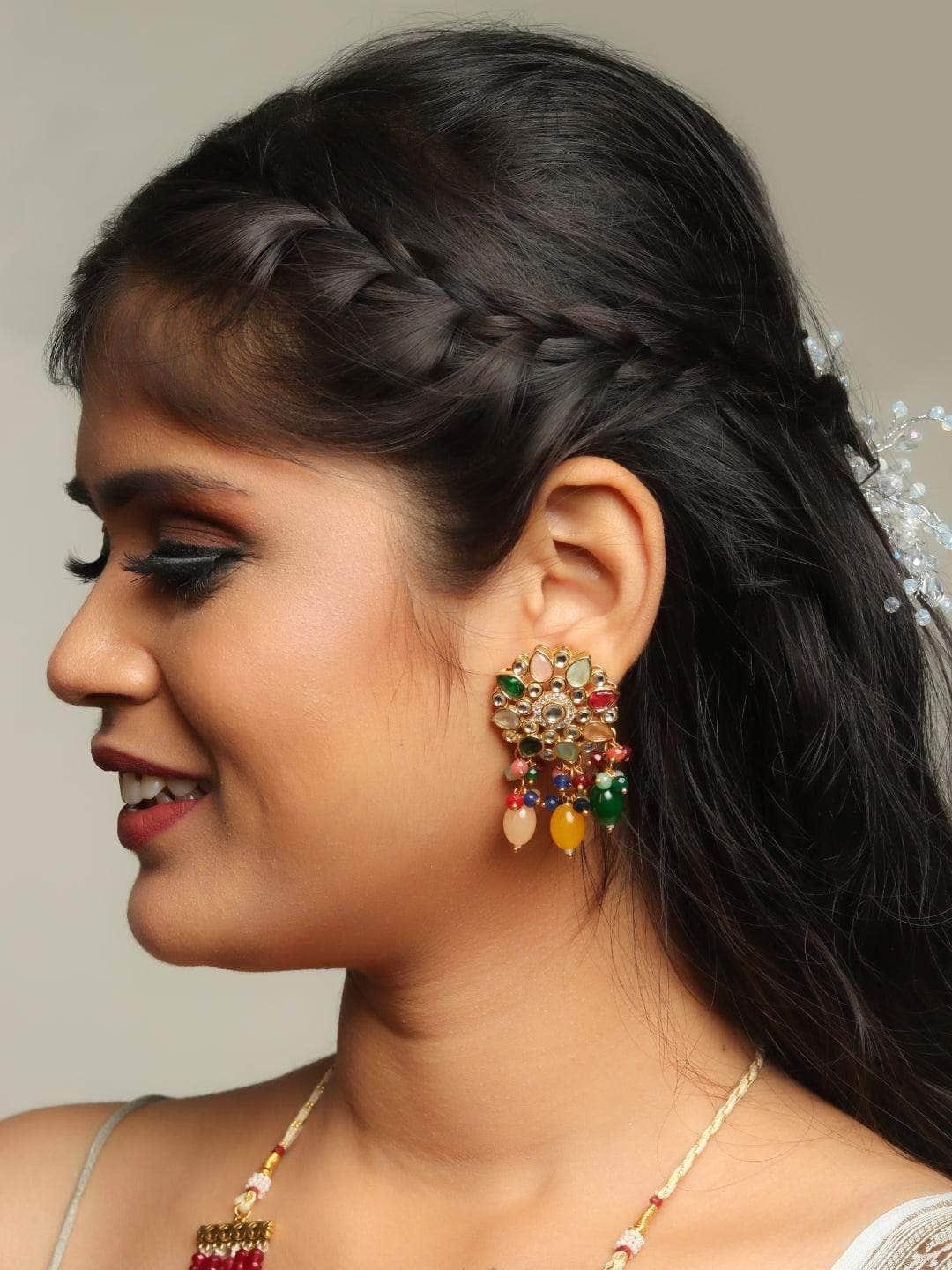 Ishhaara Long Navratna Set