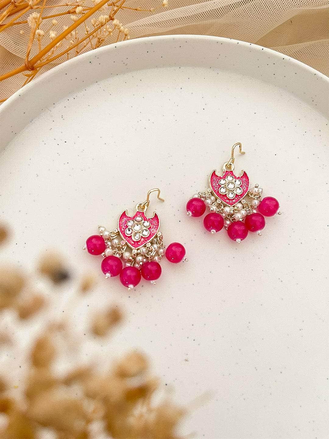 Ishhaara Lotus Danglers
