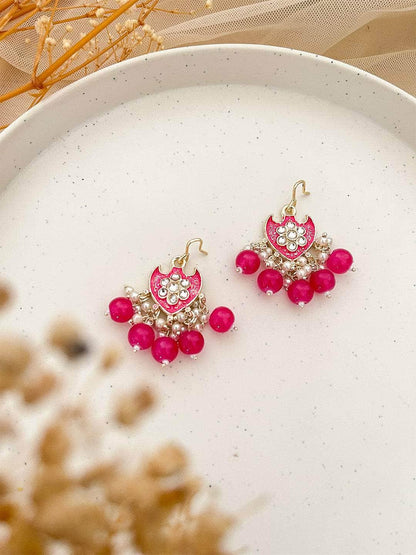 Ishhaara Lotus Danglers