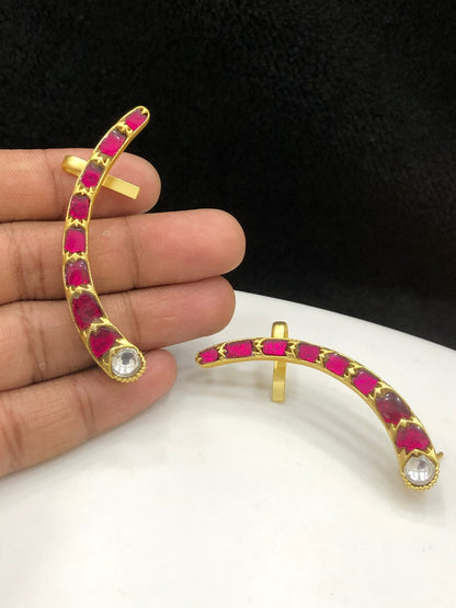 Ishhaara Luxurious Jadau Ear Crawler