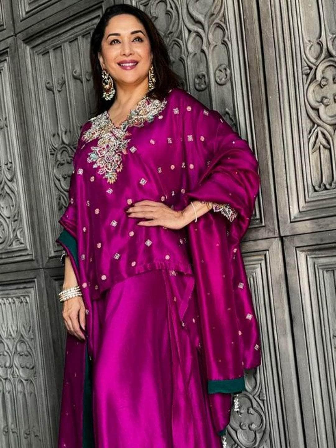 Ishhaara Madhuri Dixit In Double Layered Kundan Polki Bangle
