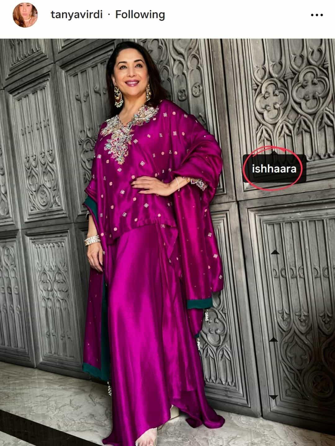 Ishhaara Madhuri Dixit In Double Layered Kundan Polki Bangle