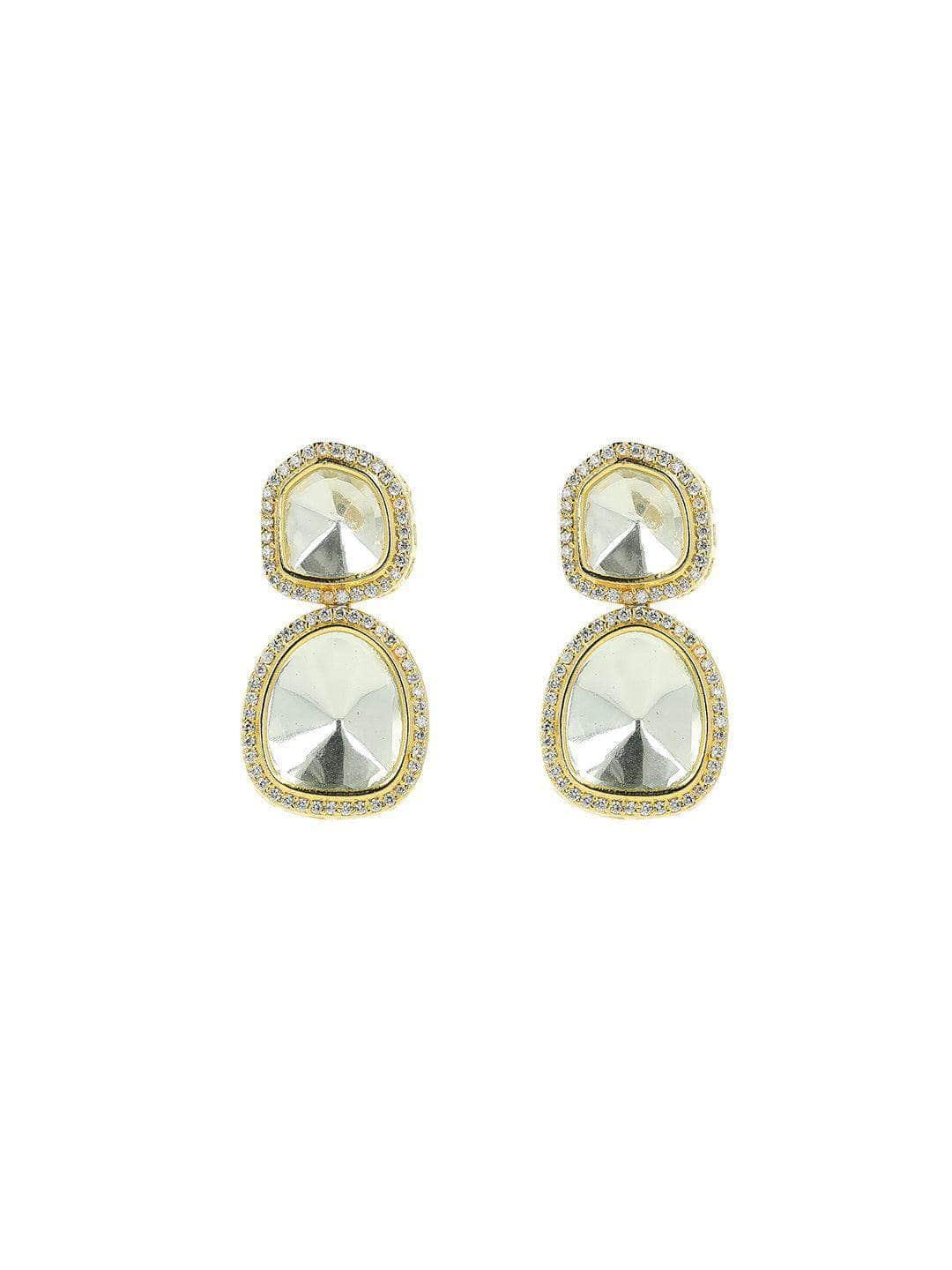 Ishhaara Madhuri Dixit In Polki Stone Ad Earring