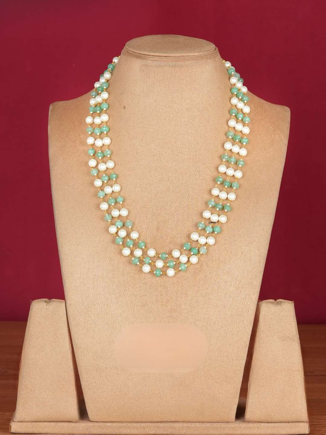 Ishhaara Mint Green Necklace