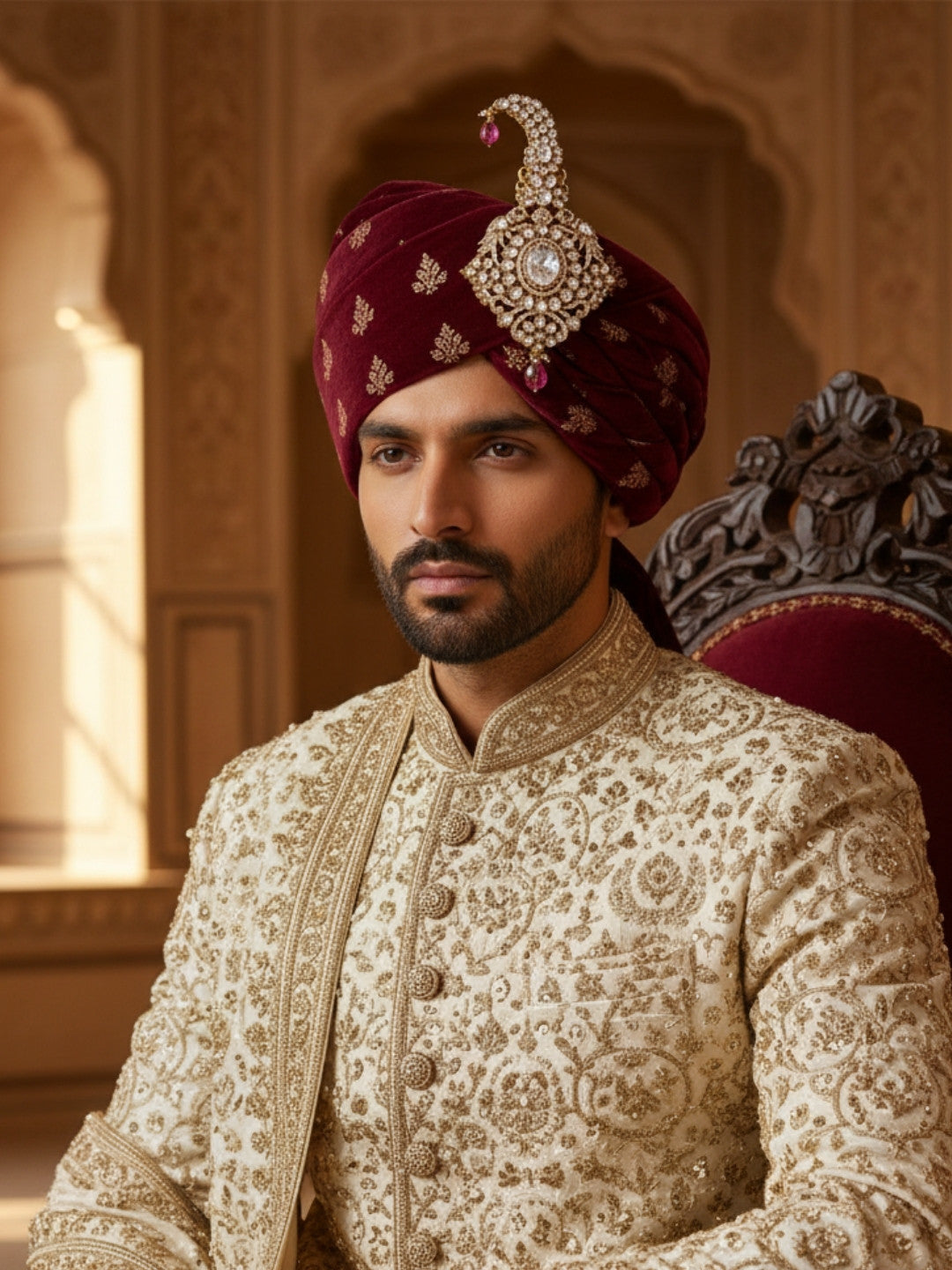 Ishhaara Moissanite Polki Kalangi