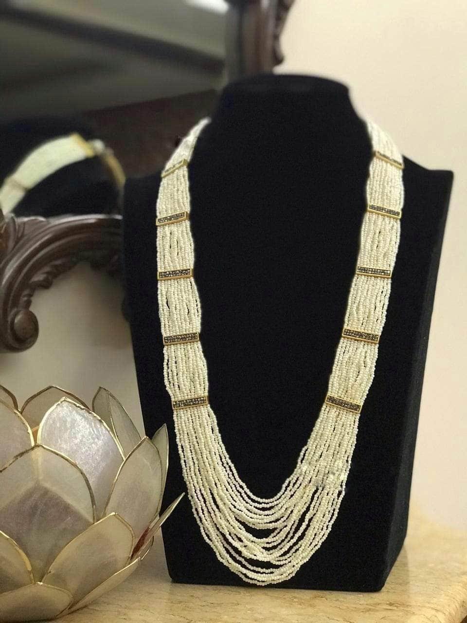Ishhaara Moti Kundan Necklace